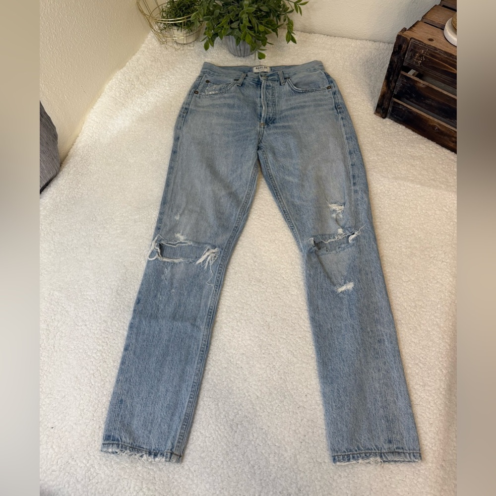 Agolde Jamie distressed jeans 24
